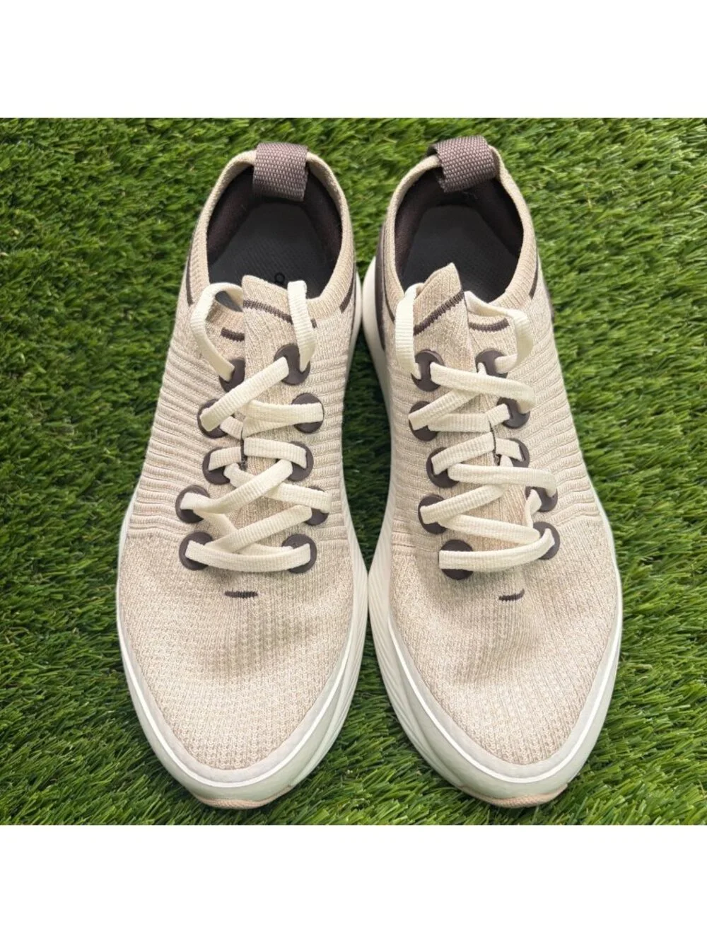 Allbirds Tree Glider Womens Size 6 Beige Brown Athletic Running Shoes Sneakers